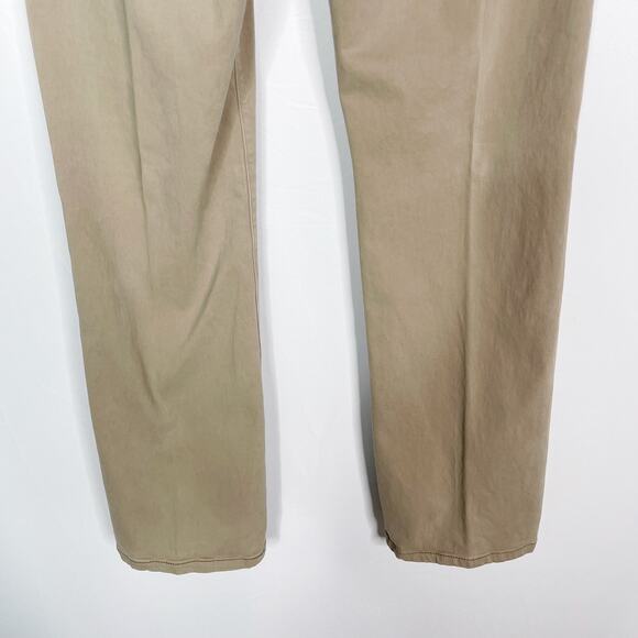 AG Adriano Goldschmied Mens 34x31 Cream The Protege Straight Leg Pants Chinos - Picture 7 of 12